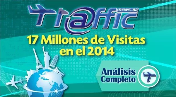 TRAFFIC 17´MILLONES DE VISITAS EN EL 2014