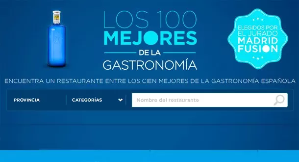 Los 100 mejores de la Gastronomía Española en 2015