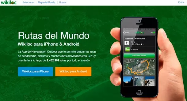 Wikiloc, la app de aventura que te lleva a la cima