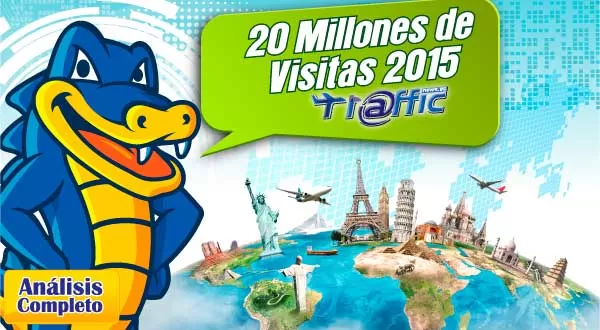 TRAFFIC SUPERA LOS 20 MILLONES DE VISITAS