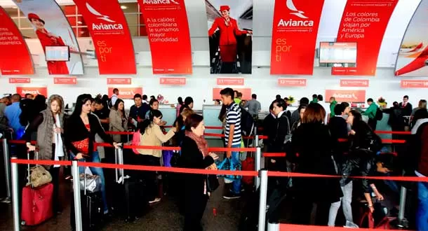 Avianca transportó hasta marzo 6,67 millones de pasajeros
