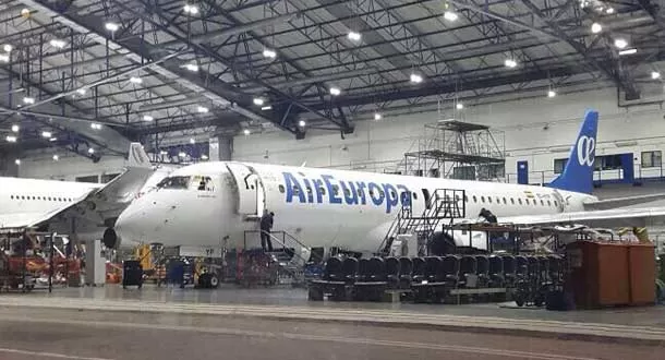 Air Europa prueba una nueva librea para su flota
