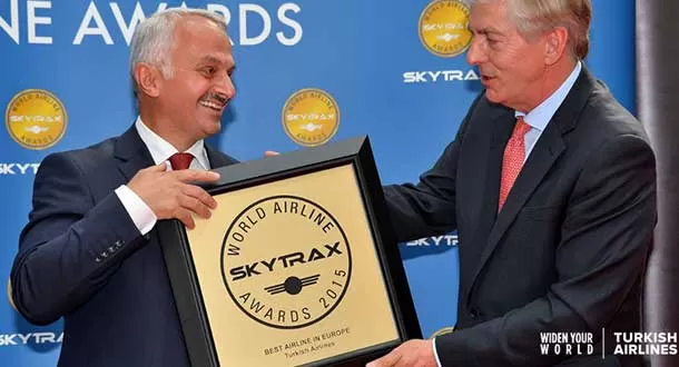 Turkish Airlines, es nombrada mejor aerolínea de Europa por quinto año consecutivo