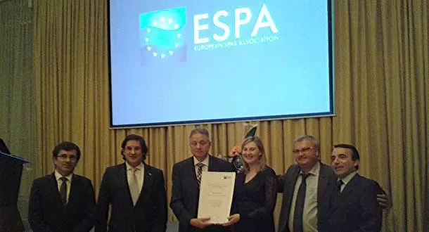 Termatalia recibe distinción por la Federación Europea de Balnearios, ESPA