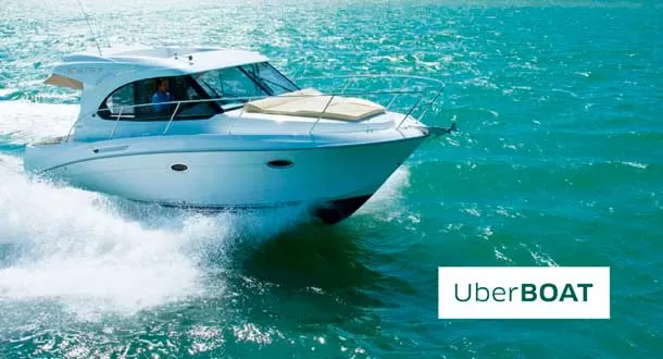 UberBOAT, servicio de Uber que conecta dos continentes en lancha