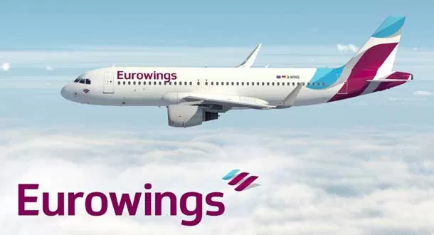 Eurowings, filial ‘low cost’ de Lufthansa, iniciará en noviembre vuelos de larga distancia