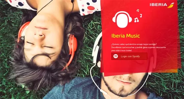 Iberia lanza ‘Iberia Music’ con destinos para sus pasajeros