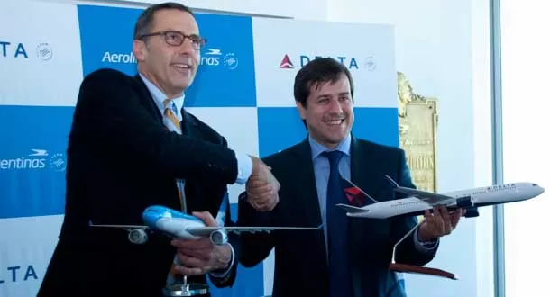 Aerolíneas Argentinas y Delta Air Lines firman acuerdo de código compartido