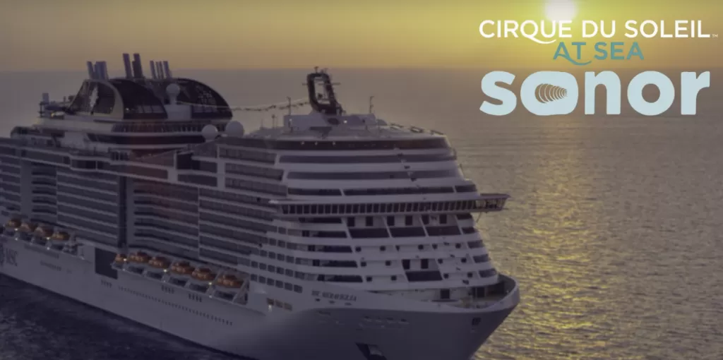 ​​MSC CRUCEROS MUESTRA EL BACKSTAGE DE LOS DOS SHOWS EXCLUSIVOS DE CIRQUE DU SOLEIL EN EL MAR