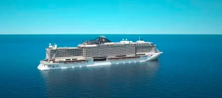 EN POCOS DÍAS EL MSC SEAVIEW, LA NUEVA JOYA DEL MEDITERRÁNEO, SERÁ BAUTIZADO