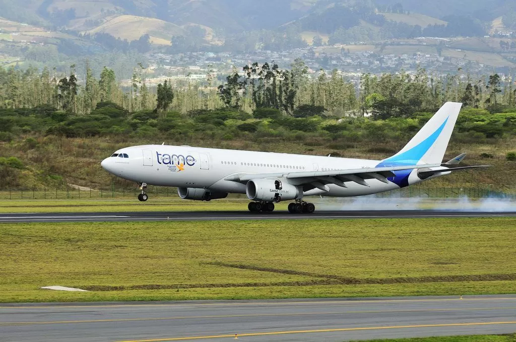 TAME ANUNCIA SUSPENSIÓN TEMPORAL DE RUTA UIO-JFK