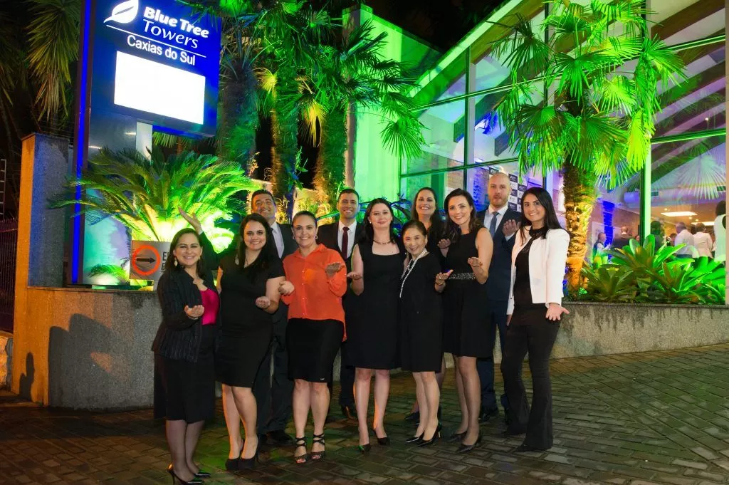 Blue Tree Towers Caxias do Sul comemora 15 anos de atividades em grande estilo