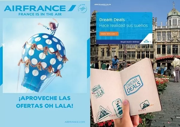 Llegan a Ecuador las Ofertas ¡OH LALA! de Air France y Dream Deals de KLM