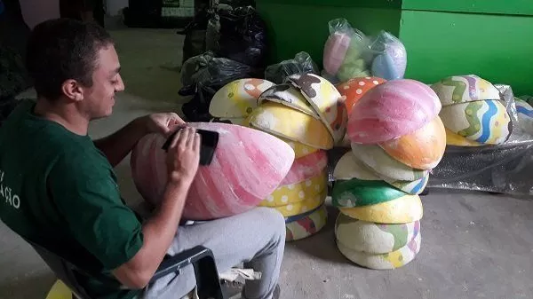 Páscoa 2019: Chocofest levará mais de 10 mil ovos decorados para as ruas na Serra Gaúcha