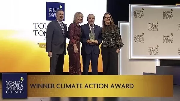 El resort caribeño Bucuti & Tara Beach Resort gana el Premio a la Acción Climática en los Premios Turismo para el Mañana 2019 del  WTTC