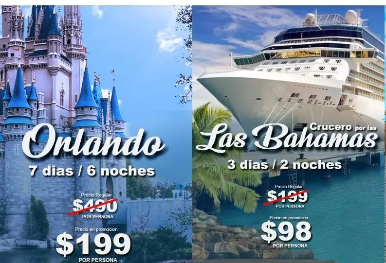 ESTAFAS TURISTICAS POR 299 USD