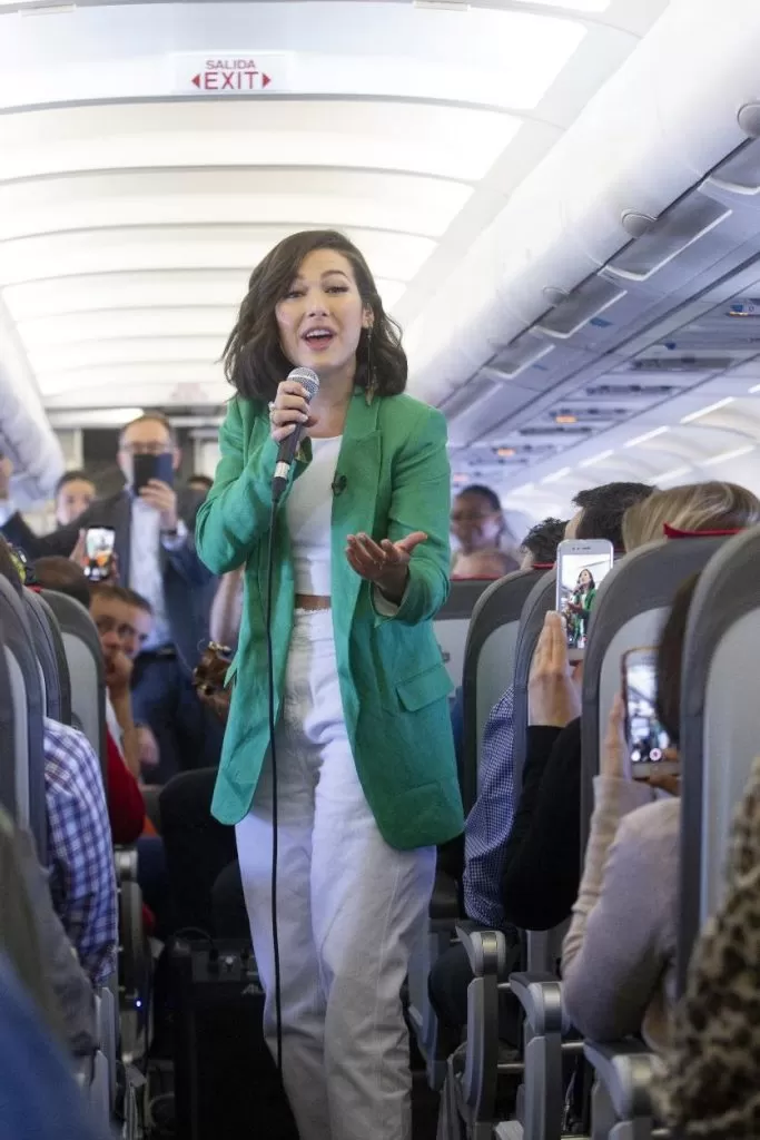 Iberia ofrece un concierto con Nella rumbo a Lisboa