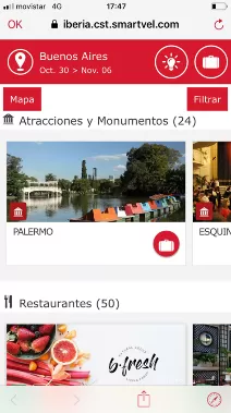 ¿Tu maleta cabe a bordo?  Escanéala con el móvil para comprobarlo