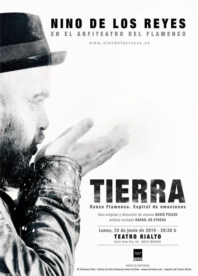 Nino de los Reyes estrena ‘Tierra’ en el Teatro Rialto
