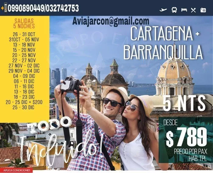 Conoce DOS destinos en un solo viaje desde $ 789 Todo Incluido