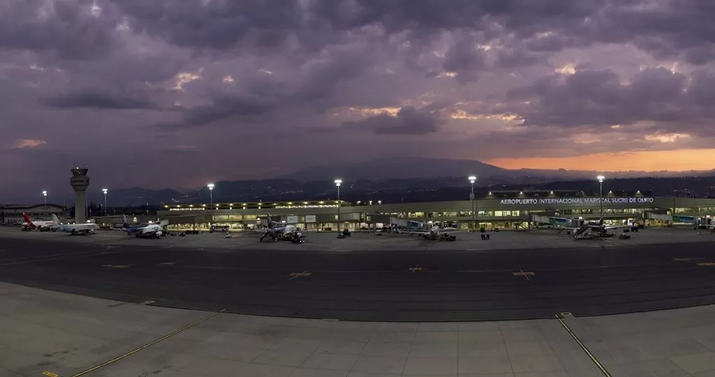 Informe sobre el Estado de las operaciones en el Aeropuerto Internacional de Quito