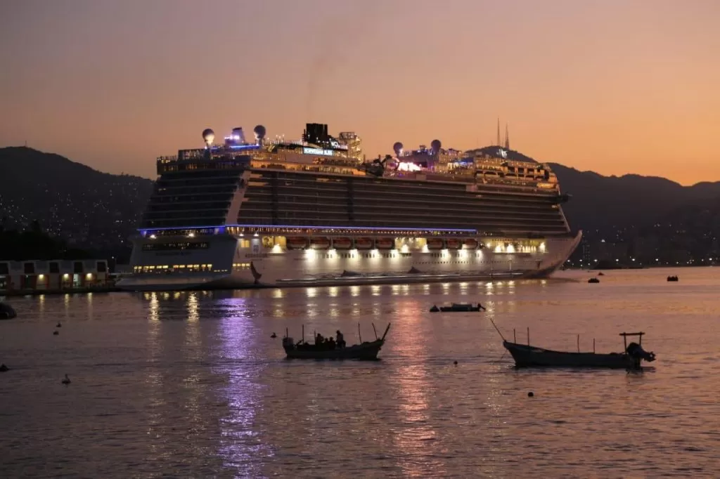 Acapulco, con más llegadas de turistas por Cruceros.
