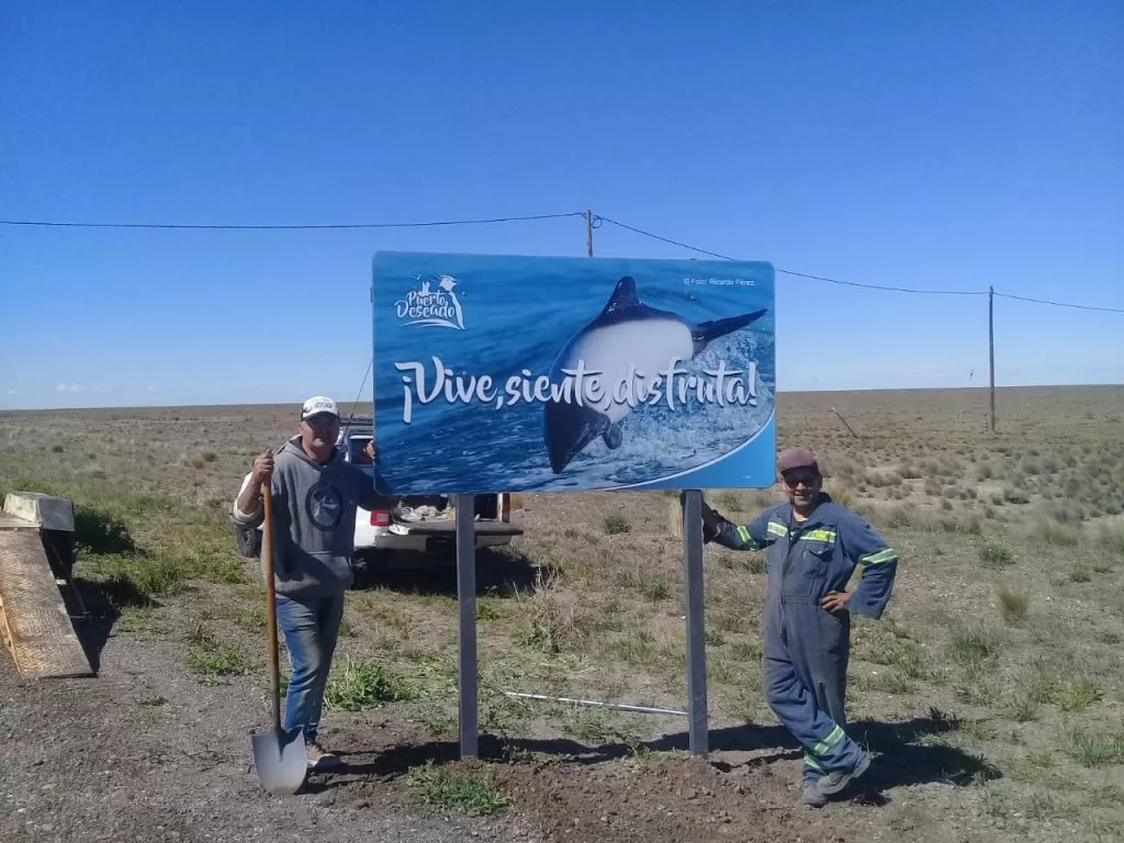 Vialidad Provincial colocó cartelería de señalización turística en diferentes rutas