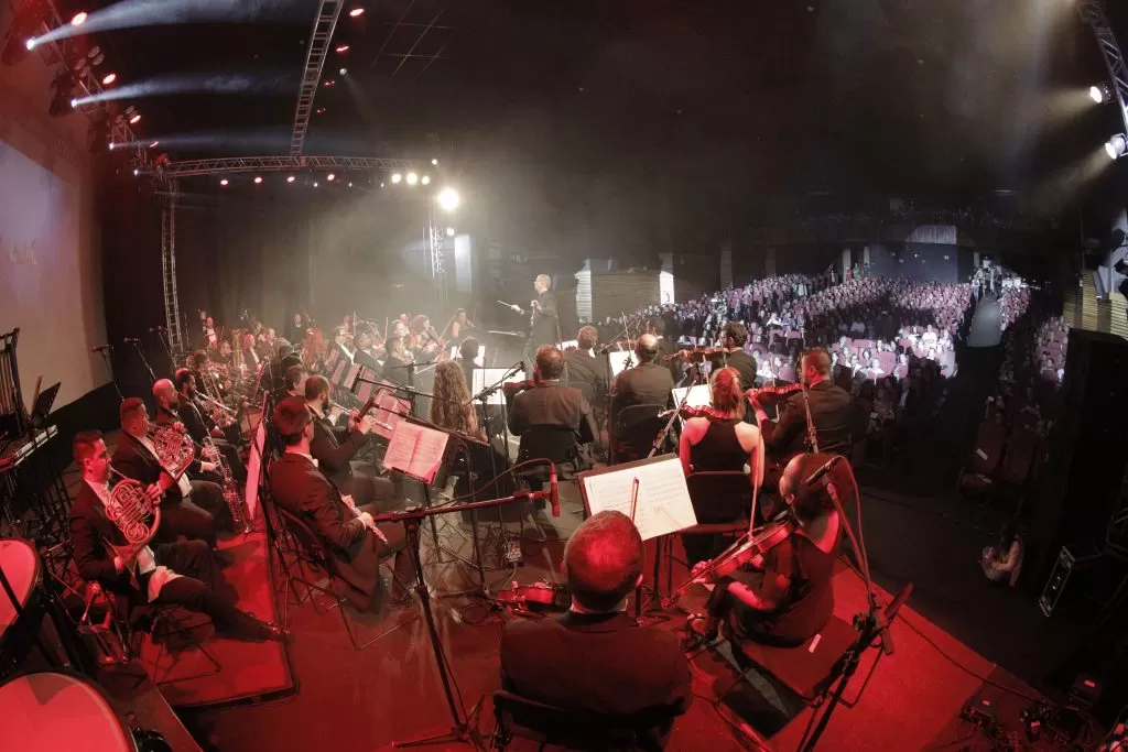 Grupo de Cuerdas de la Orquesta Sinfónica de Gramado es atracción en el fin de semana de la Navidad Luz