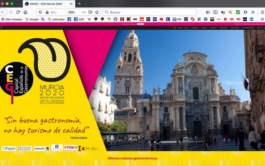 MURCIA, CAPITAL ESPAÑOLA DE LA GASTRONOMÍA, SERÁ LA ESTRELLA EN MASTERCHEF