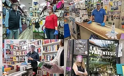 100% de la  Asociación de Comerciantes de Lavapiés abriría garantizando la seguridad al C-19
