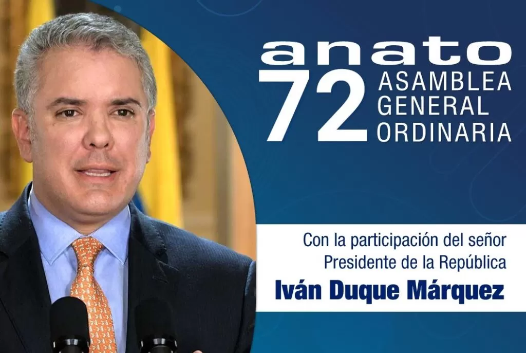 Presidente de la República clausurará la 72 Asamblea General Ordinaria de ANATO