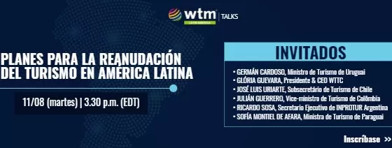 Planes para la reanudación del Turismo en América Latina