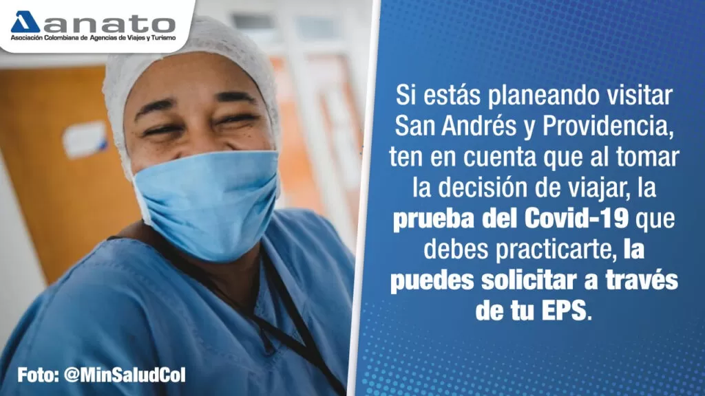 Gobierno entrega gratuita pruebas Covid-19 a viajeros hacia San Andrés