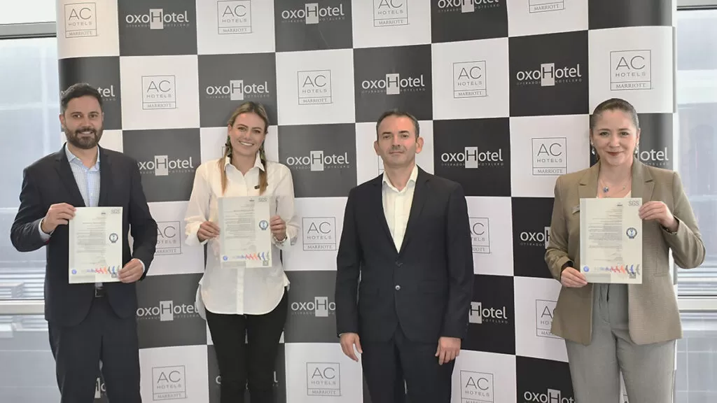 Once hoteles de oxoHotel obtienen los sellos “Check-in Certificado” de MinComercio y “Safe Travels” de WTTC