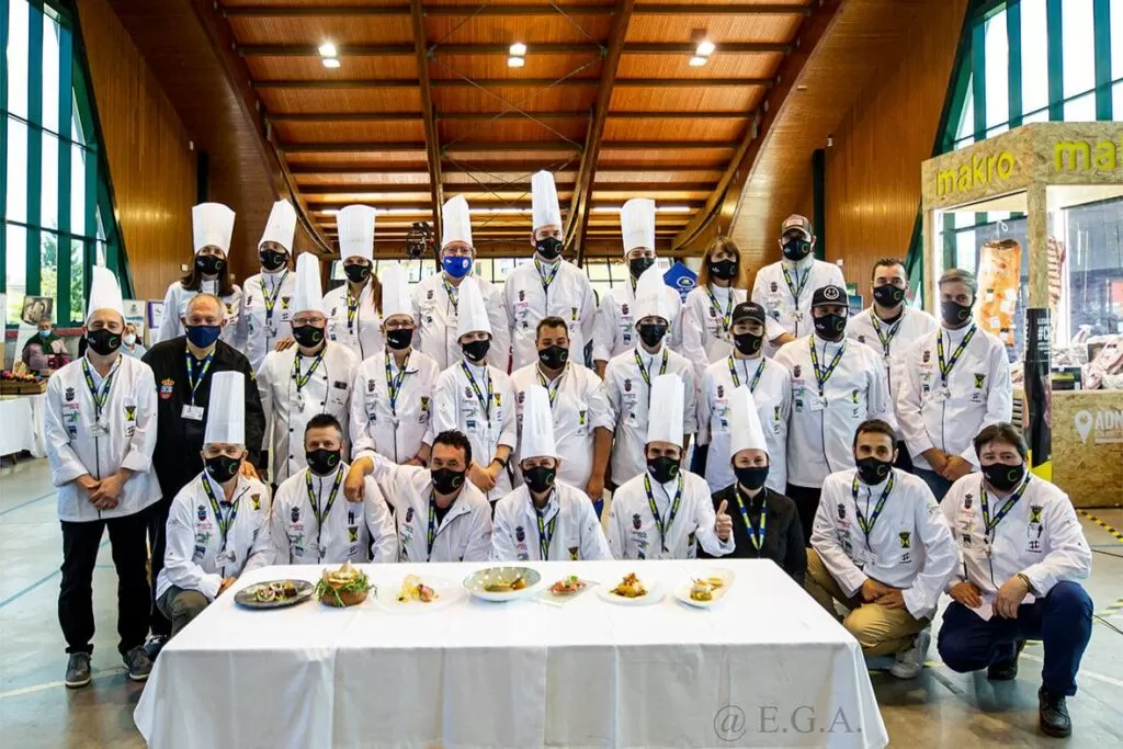 Beatriz Capiruchipi ganadora del Concurso Regional de Cocineros de Cantabria