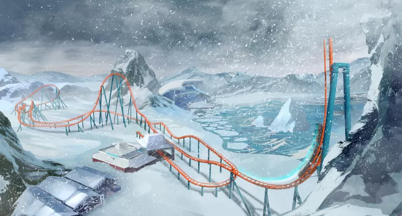 SeaWorld Orlando anuncia la fecha de inauguración de la montaña rusa Ice Breaker