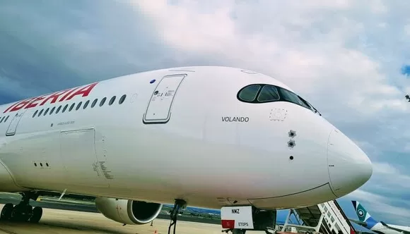 Iberia incorpora su tercer A350 en el primer trimestre del año
