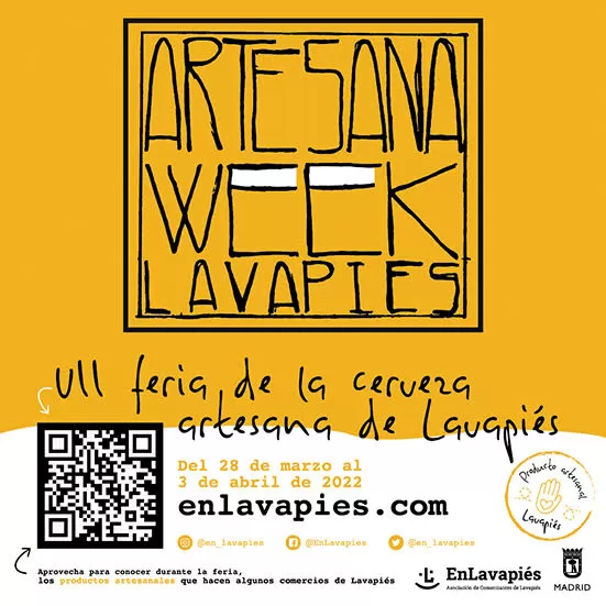 Lavapiés recupera su feria de la cerveza artesana dos años  después, con 18 productores nacionales en 17 bares del barrio