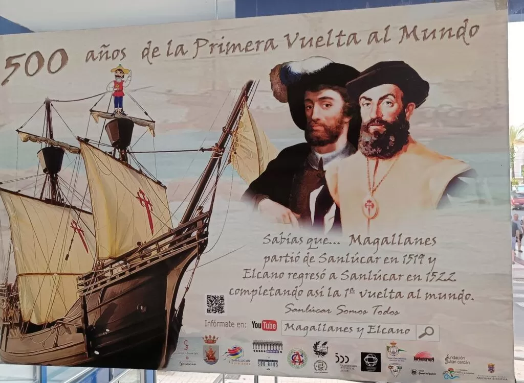 Sanlúcar celebra el V centenario de la primera vuelta al mundo de Magallanes y El Cano.