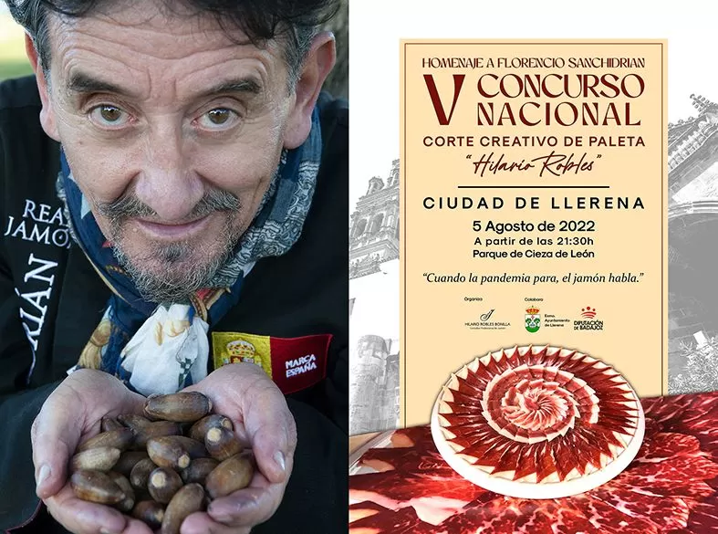 Florencio Sanchidrián recibirá el homenaje de la Ciudad de  Llerena y apadrinará su V Concurso Nacional de Corte de Paleta