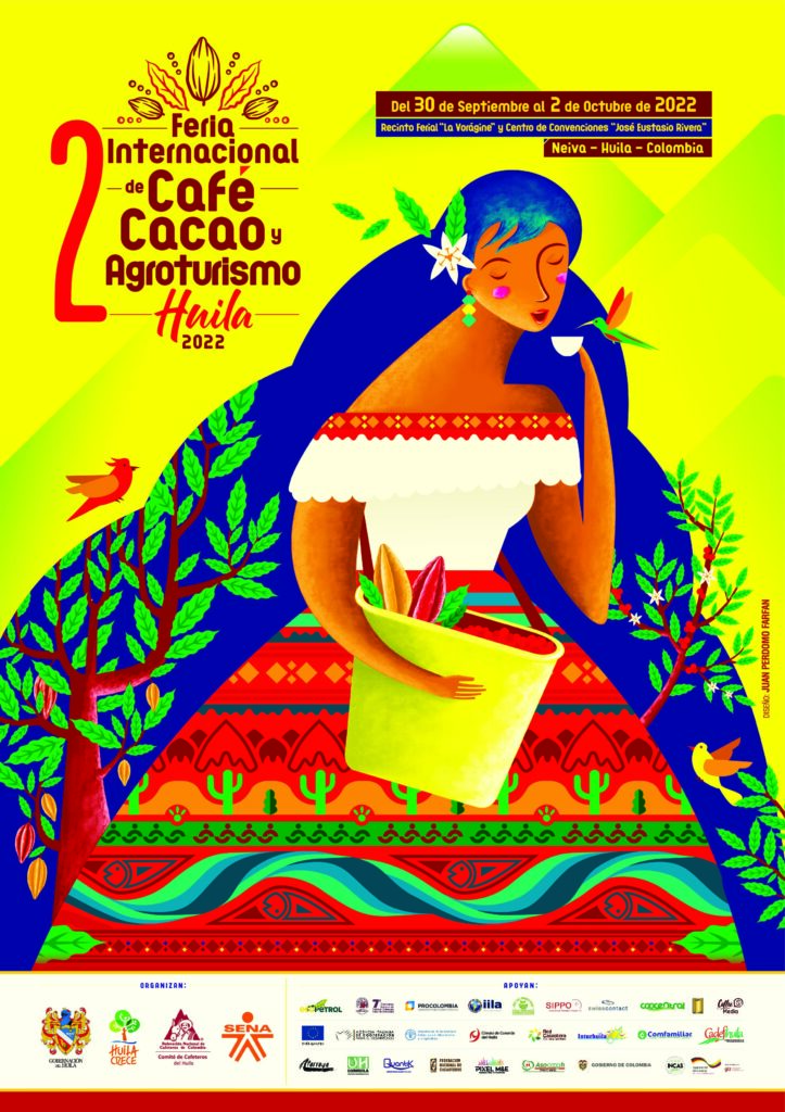 Neiva se viste de fiesta para el Concurso Nacional Cacao de Oro,  en la segunda Feria de Café, Cacao y Agroturismo.