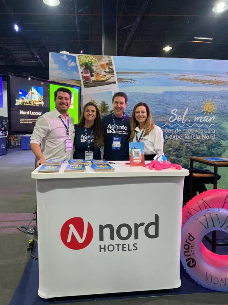 Rede Nord Hotels participa de feira de Turismo em Campinas (SP) com 800 agentes de viagens da Azul