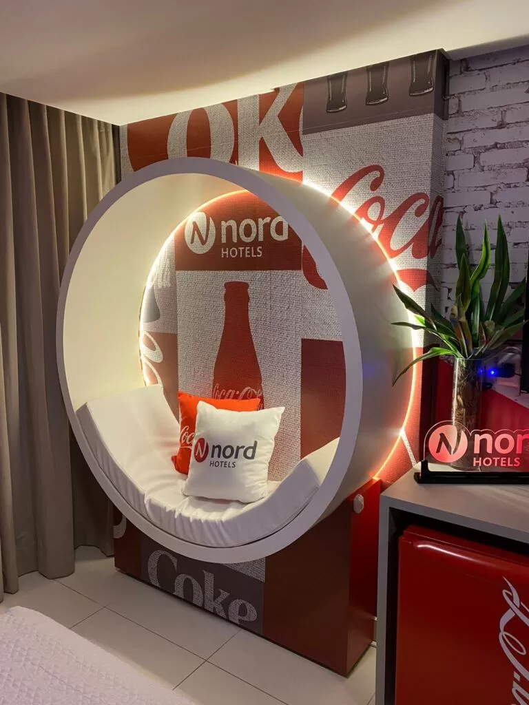 Coca-Cola escolhe a Rede Nord para projeto piloto com suíte temática no Norte e Nordeste