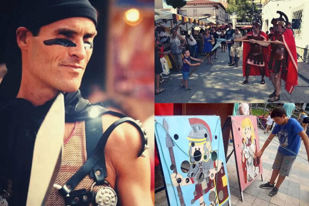 Santa Coloma de Gramenet celebra su I Mercat Iberoromà con   30 espectáculos y 60 puestos de artesanía y gastronomía