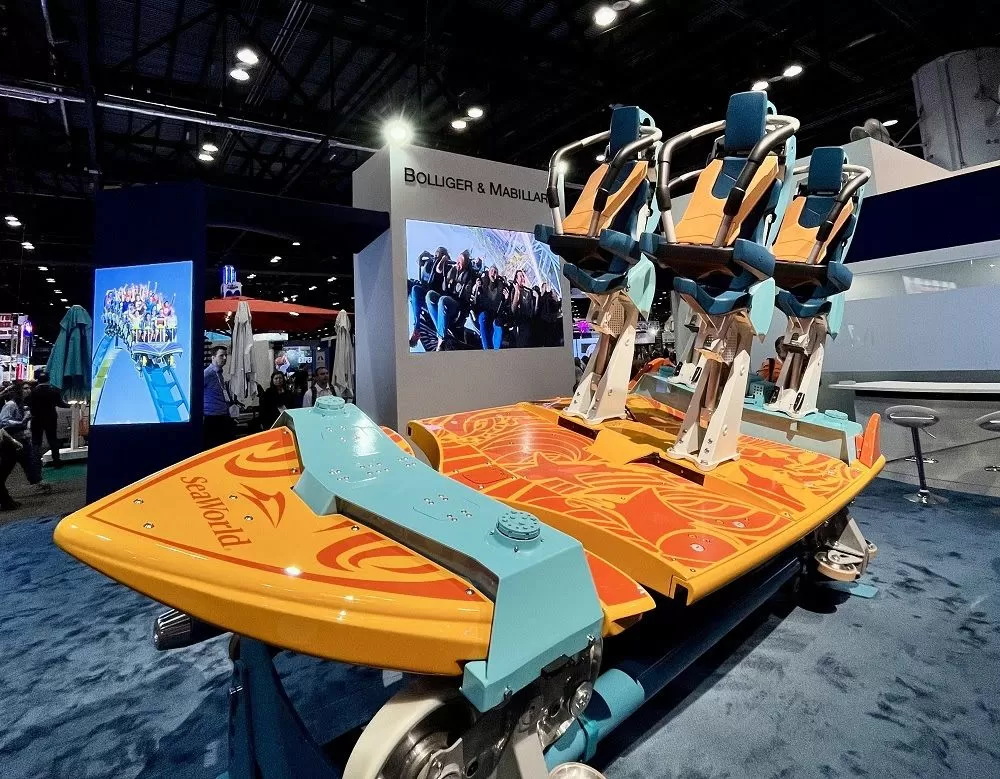 SeaWorld Orlando muestra fotos del vehículo de la nueva montaña rusa para 2023