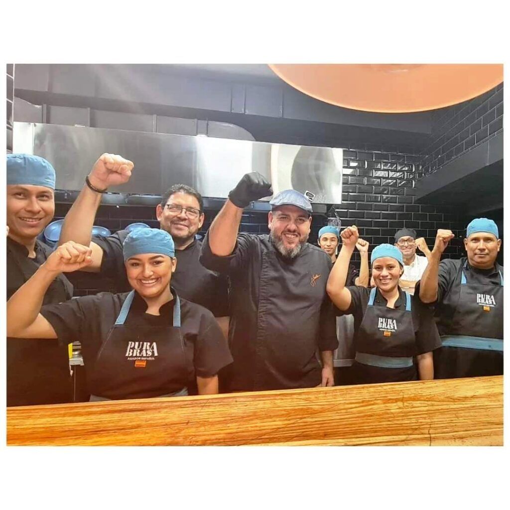 El chef cántabro Antonio Vicente en Costa Rica