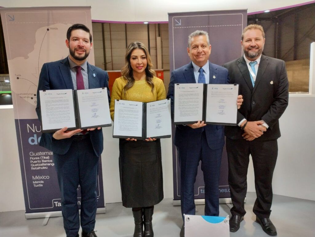 TAG AIRLINES ESTRECHA LAZOS DE COOPERACIÓN CON MÉRIDA, YUCATÁN