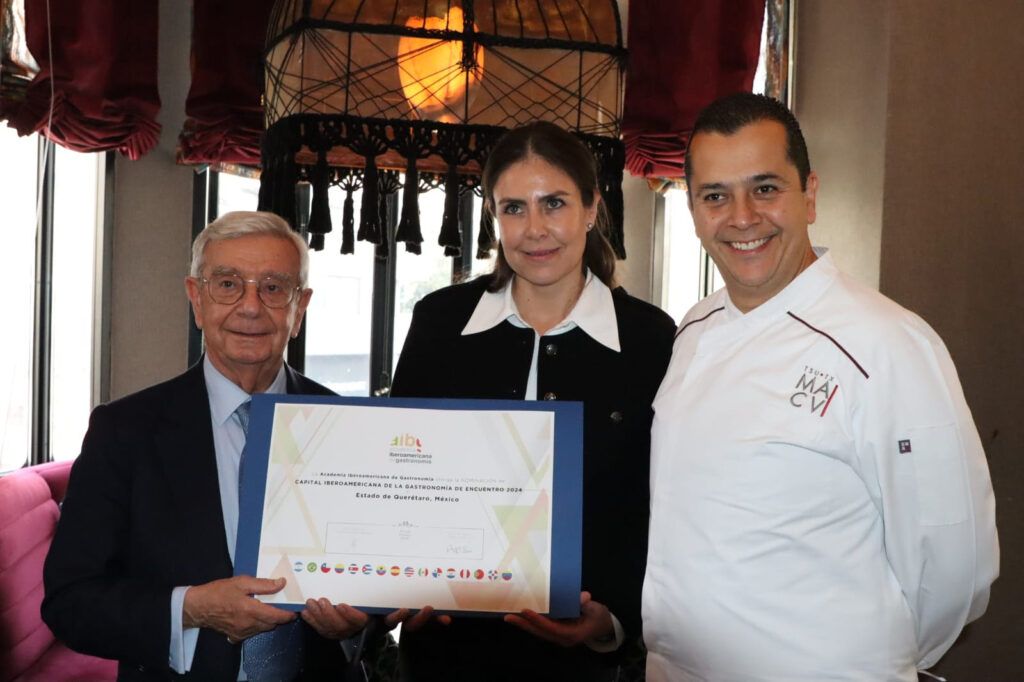 REAL ACADEMIA IBEROAMERICANA DE LA GASTRONOMÍA RECONOCE A LA COMIDA QUERETANA