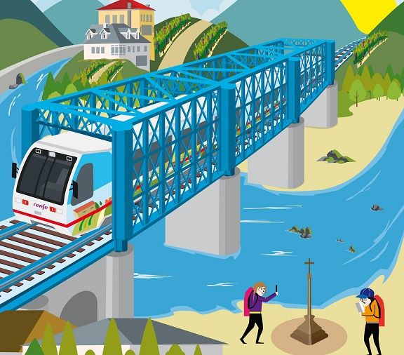 Trenes turísticos de Galicia