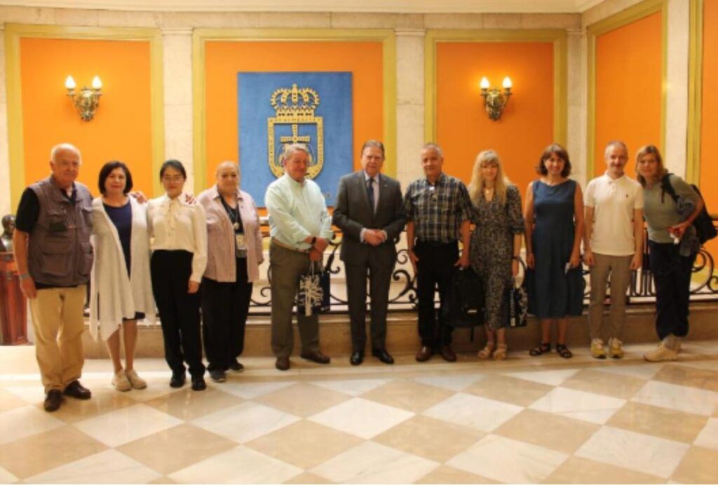 Oviedo – España: Corresponsales internaciones  conocen la oferta gastronómica de la Capital del Infantado
